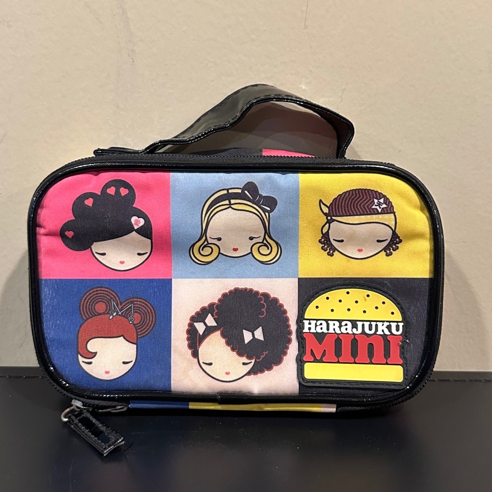 Harajuku Mini for Target Gwen Stefani Cosmetic Bag Pop Art Makeup Case Multi